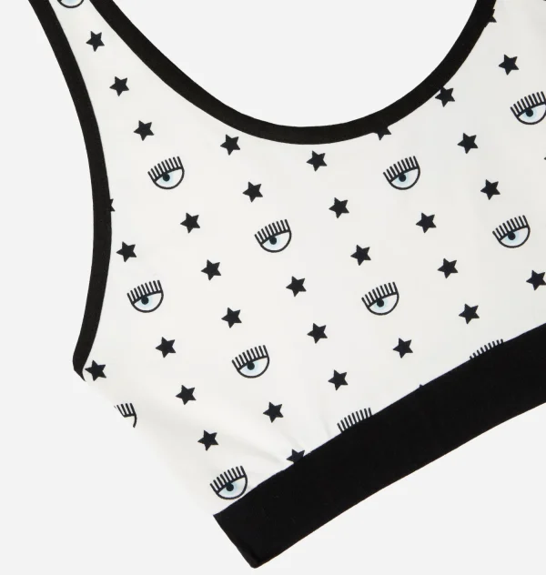 Chiara Ferragni Brand EYE STAR ALL-OVER TOP | Underwear