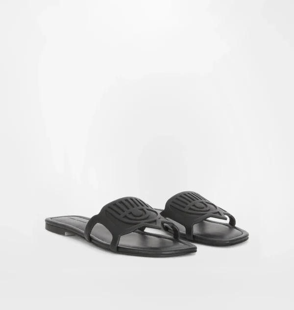 Chiara Ferragni Brand EYELIKE SANDALS | Flat Shoes