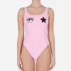 Chiara Ferragni Brand Eyestar One-Piece Swimsuit | Beachwear