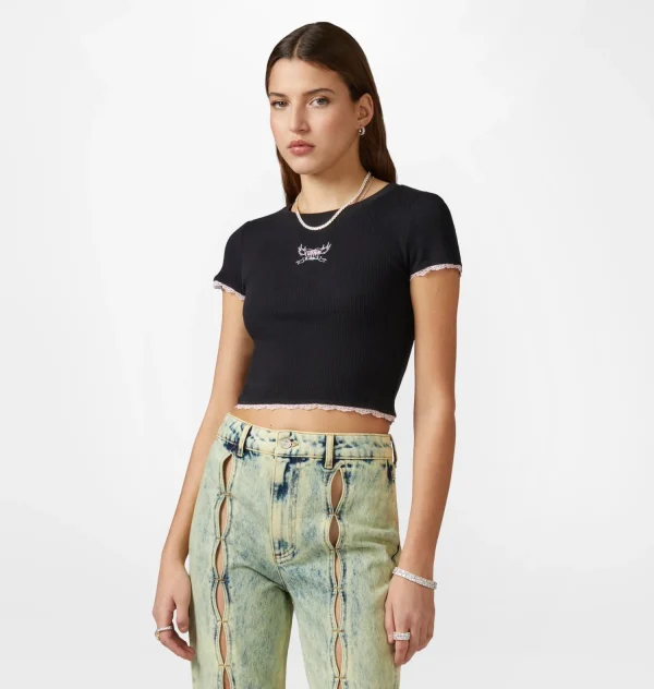 Chiara Ferragni Brand FERRAGNI PUNK TOP | Tops & T-Shirt