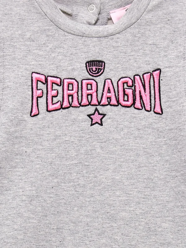 Chiara Ferragni Brand FERRAGNI STRETCH SWEATSHIRT DRESS | Kids New Born 0-24 Months
