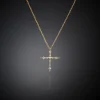 Chiara Ferragni Brand GOTHIC CROSS PENDANT NECKLACE | Necklaces
