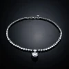 Chiara Ferragni Brand INFINITY LOVE HEART CHOKER | Necklaces