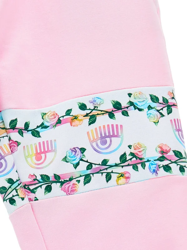 Chiara Ferragni Brand JOGGER FLOWERS | Kids New Born 0-24 Months