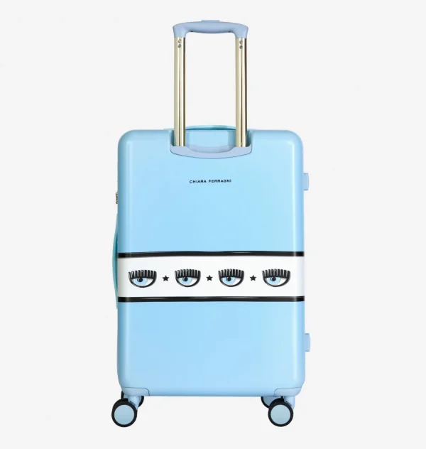 Chiara Ferragni Brand LOGOMANIA TROLLEY M | Suitcases