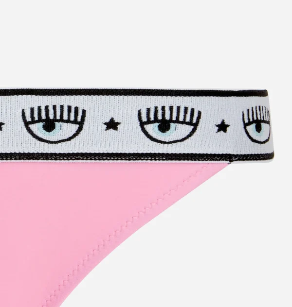 Chiara Ferragni Brand Maxi Logomania Bikini Slip | Beachwear