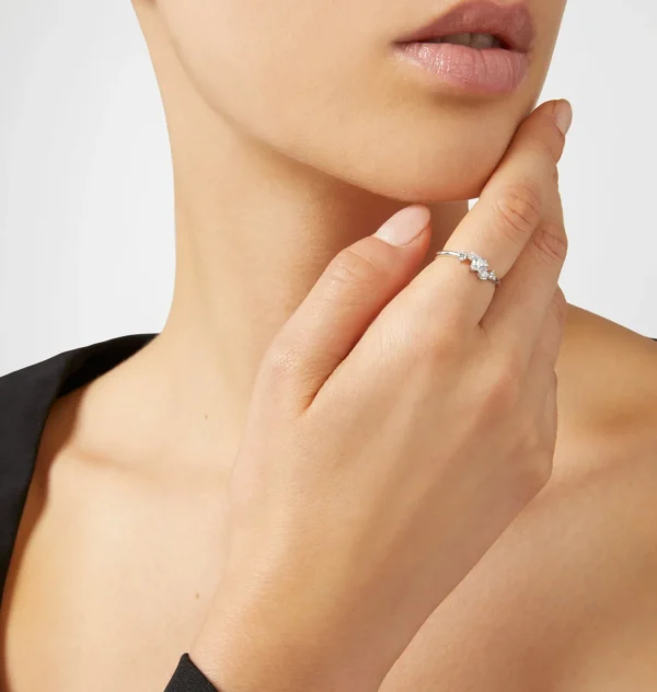 Chiara Ferragni Brand SILVER SMALL RING | Rings | Silver 925