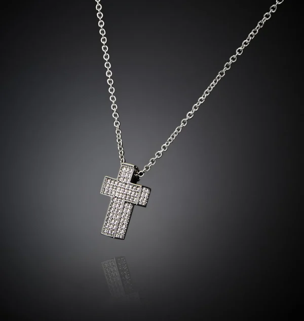 Chiara Ferragni Brand SQUARE PENDANT NECKLACE | Necklaces